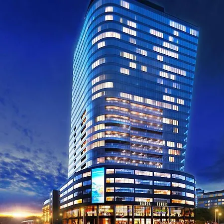 Lägenhet Hanza Tower - Golden Heaven Szczecin